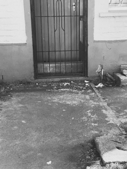 Cement wall barrier to prevent flooding