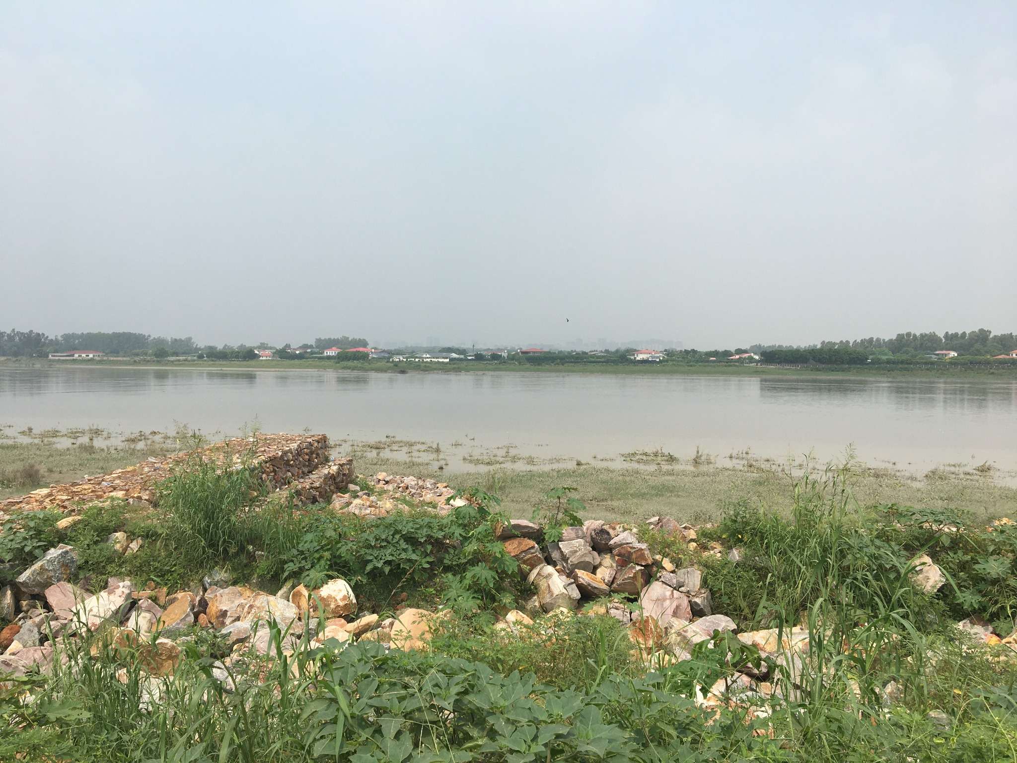 Two sides of the Yamuna