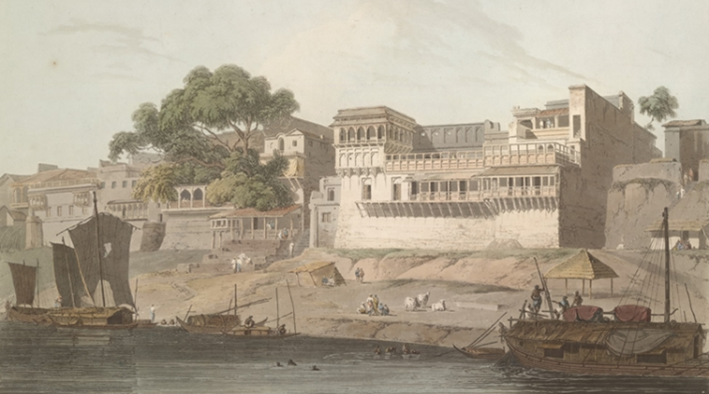 City of Patna by the river Ganga